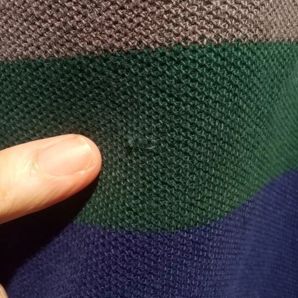 Vintage Polo By Ralph Lauren Men's Large 100% Cotton Turtleneck - Made In USA - Picture 4 of 8